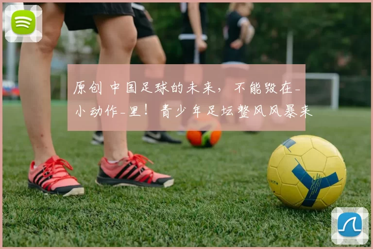 原创 中国足球的未来，不能毁在_小动作_里！青少年足坛整风风暴来了