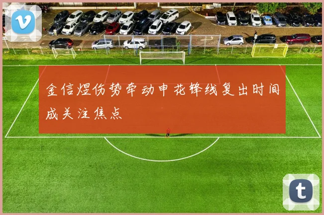 金信煜伤势牵动申花锋线复出时间成关注焦点